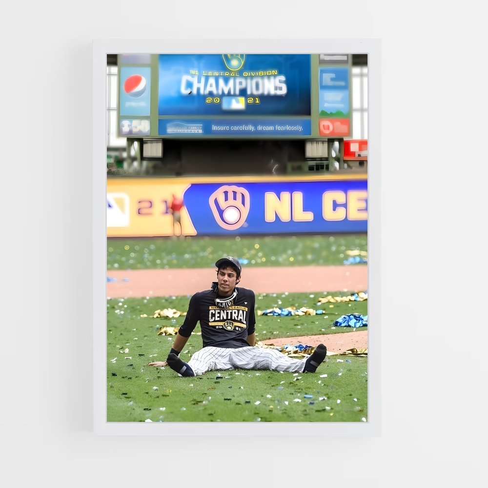 Poster Pause à l'Entraînement – affiche Baseball (vue 3)